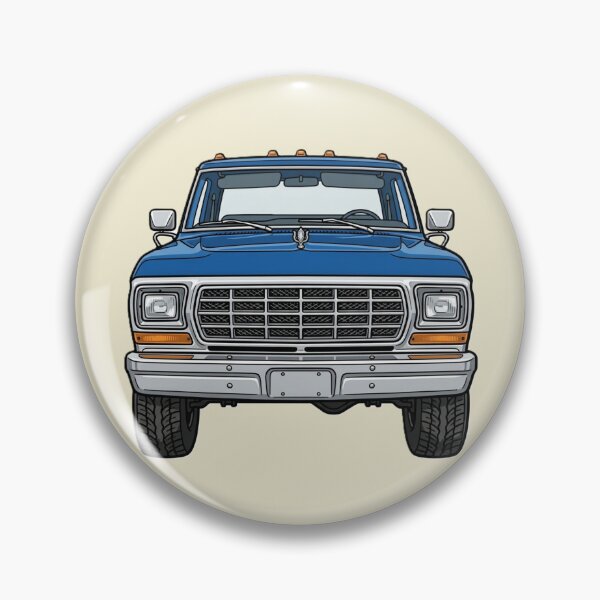 Item preview, Royal Blue Classic American Pickup Truck designed and sold by Late Theory.