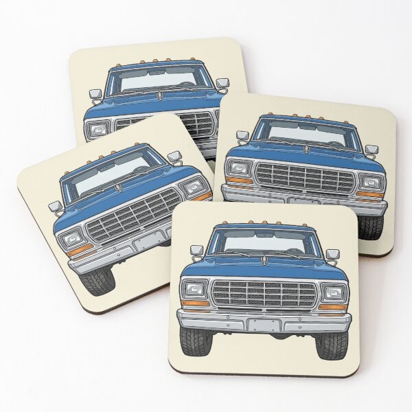 Item preview, Royal Blue Classic American Pickup Truck designed and sold by Late Theory.