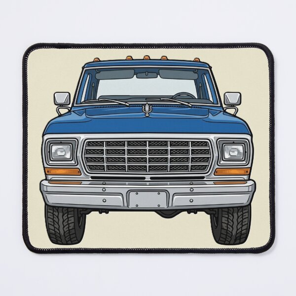 Item preview, Royal Blue Classic American Pickup Truck designed and sold by Late Theory.