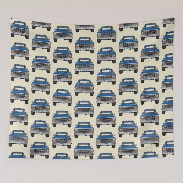 Item preview, Royal Blue Classic American Pickup Truck designed and sold by Late Theory.