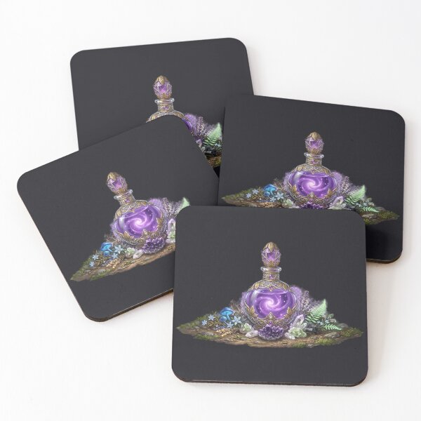 Item preview, Enchanted Purple Potion Bottle Illustration designed and sold by GrzywaM.