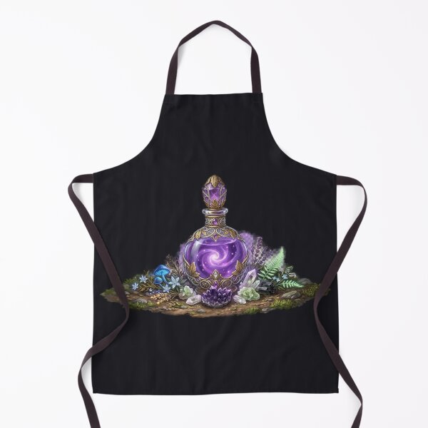 Item preview, Enchanted Purple Potion Bottle Illustration designed and sold by GrzywaM.