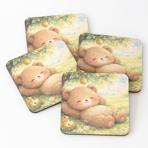 Item preview, Lindo oso durmiendo bajo un peral designed and sold by M-Y-A-R-T-.
