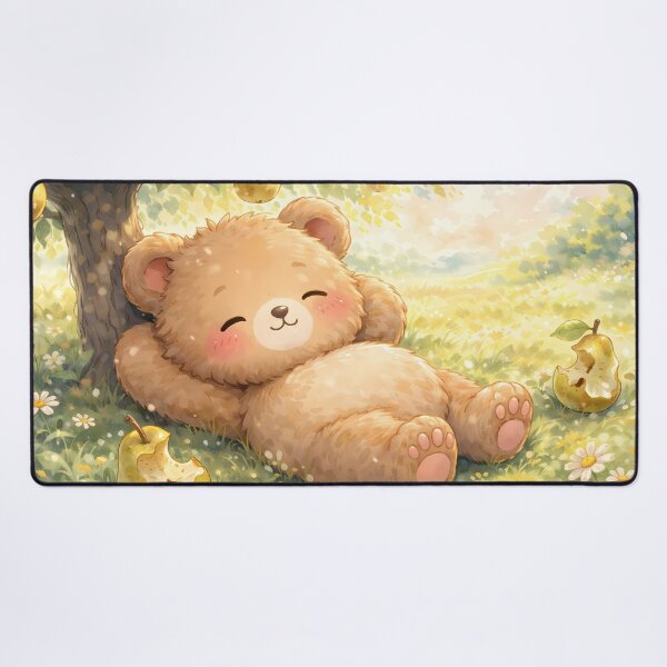 Item preview, Cute Sleeping Bear Under Pear Tree designed and sold by M-Y-A-R-T-.