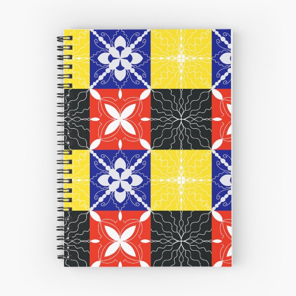 Item preview, Bright Folk Tile seamless pattern  designed and sold by RuwaDesignArt.