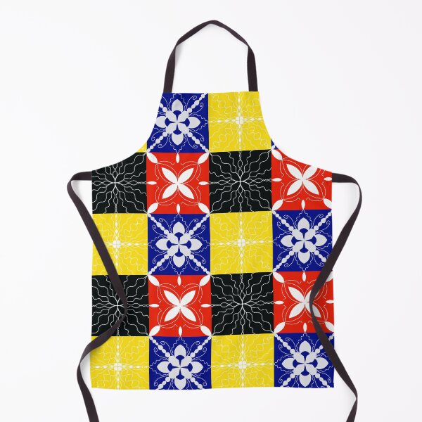 Item preview, Bright Folk Tile seamless pattern designed and sold by RuwaDesignArt.