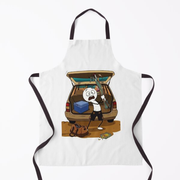 Item preview, Oops Murphy - Summer Beach Fail - Packing Nightmare - Funny Character Graphic designed and sold by oopsmurphy.