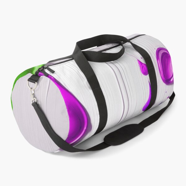 Item preview, Abstract 3D Paint Drips Deep Purple and Lime Green designed and sold by Ingorgia Studio.