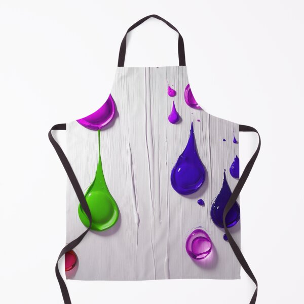 Item preview,  Abstract 3D Paint Drips Deep Purple and Lime Green designed and sold by Ingorgia Studio.