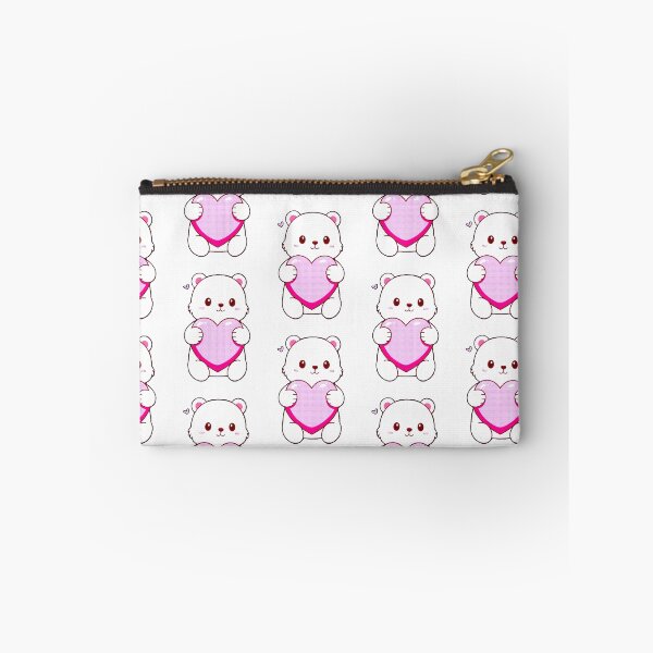 Item preview, Polar Bear Hugging Heart | Kawaii Love Bear Design designed and sold by AstronautMerch.