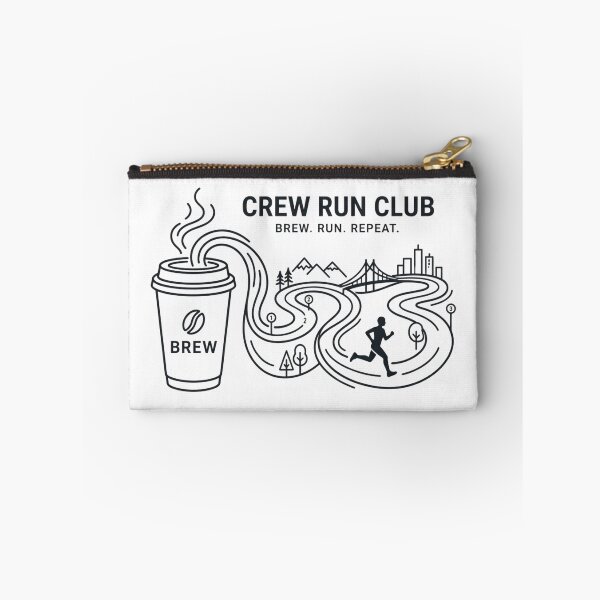 Item preview, Crew Run Club - Coffee Running Design designed and sold by RunningWhiskers.
