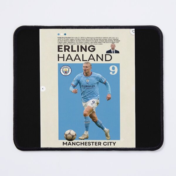 Item preview, Erling Haaland Art Print designed and sold by oganespegenh.