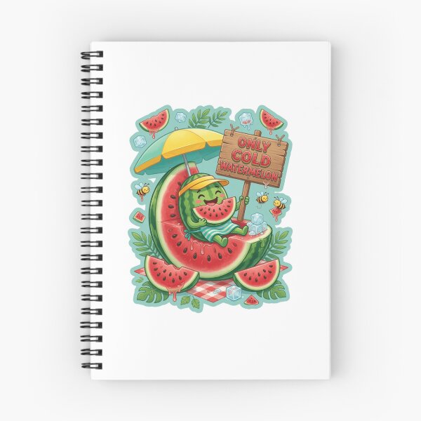 Item preview, Only Cold Watermelon Funny Summer Sticker Souvenir Summer Edition designed and sold by Imaginarium of Chaos falcon88 .