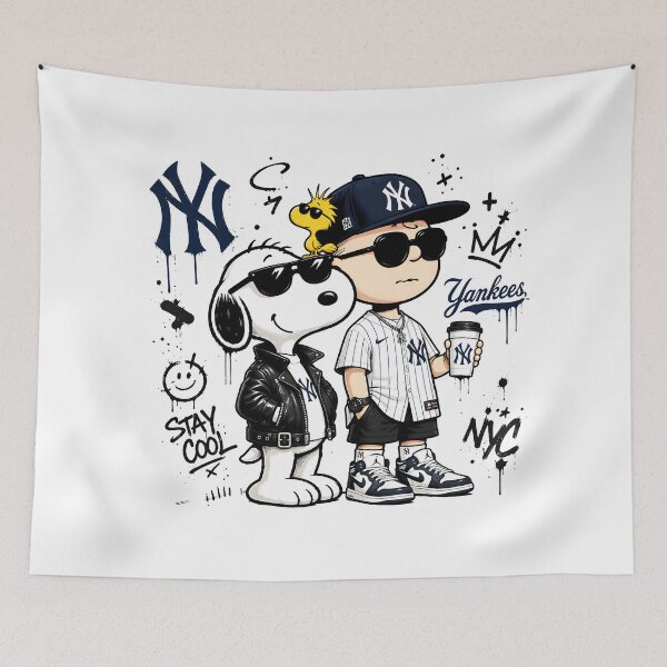 Item preview, Snoopy Joe Cool Urban Baseball Cartoon designed and sold by Har-vee.