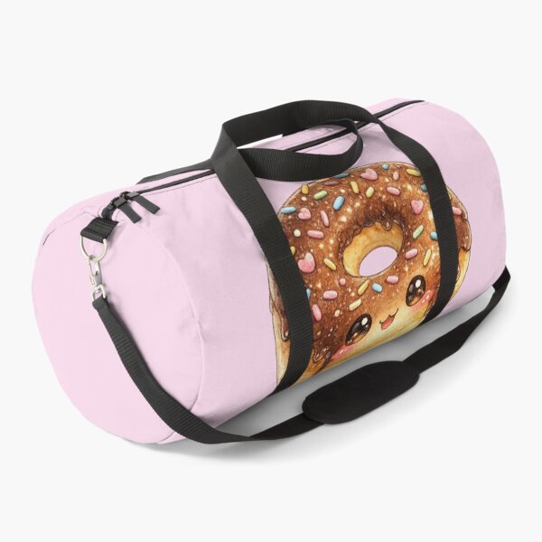 Item preview, Kawaii Donut Watercolor Illustration – Cute Chocolate Sprinkle Dessert Character Art designed and sold by MagicMakerPh.
