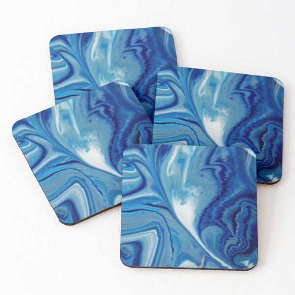Item preview, Ebb & Flow - Abstract Acrylic Art by Fluid Nature designed and sold by vmajzlik.