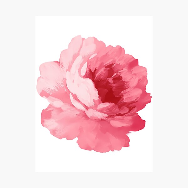 Item preview, Flowers Pink Peony designed and sold by DonetTrent.