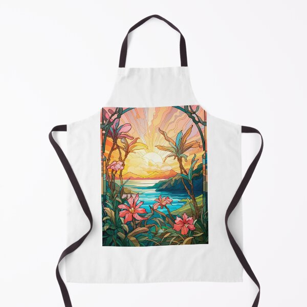 Item preview, colorful-scene-with-art-nouveau-inspired-creation designed and sold by DonetTrent.