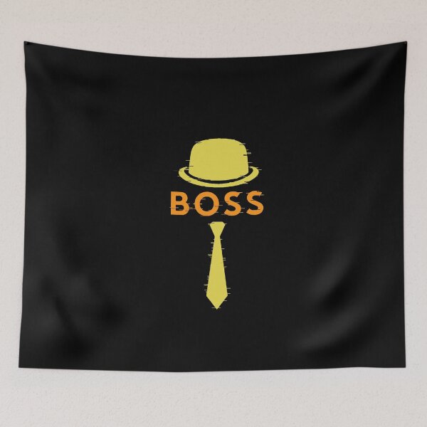 Item preview, Boss Mode | Typographic Design Executive Hat Tie designed and sold by AstronautMerch.