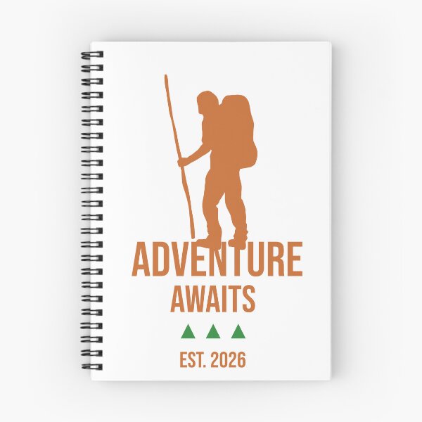 Item preview, Adventure Awaits. Men Hiking.  designed and sold by FigTreeFactory.