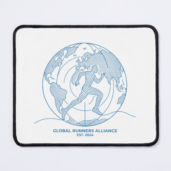 Item preview, Run Club Worldwide - Running Design designed and sold by RunningWhiskers.