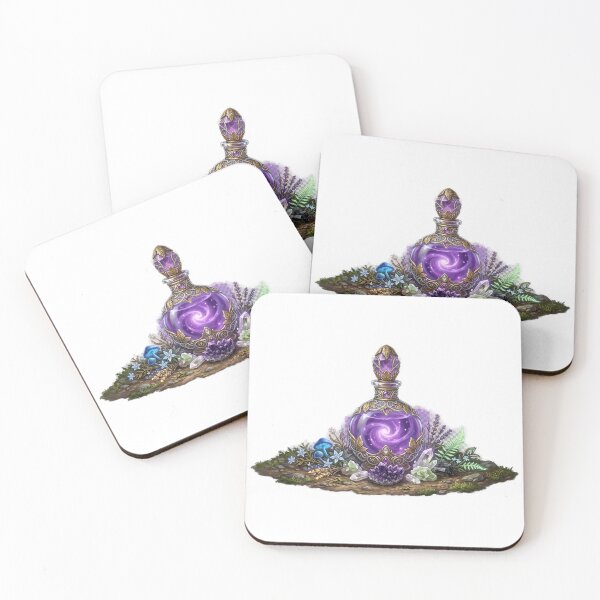 Item preview, Enchanted Purple Potion Bottle Illustration designed and sold by GrzywaM.