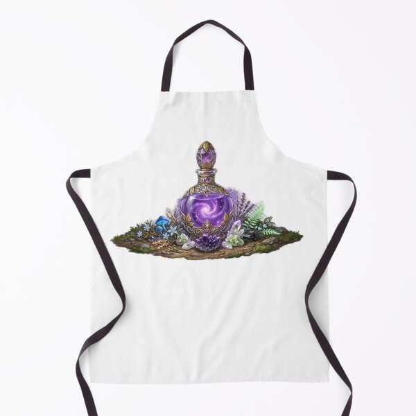 Item preview, Enchanted Purple Potion Bottle Illustration designed and sold by GrzywaM.