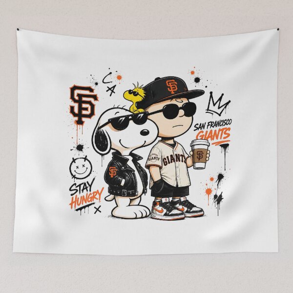 Item preview, Snoopy And Charlie Brown Joe Cool Urban Baseball Cartoon Art designed and sold by Har-vee.