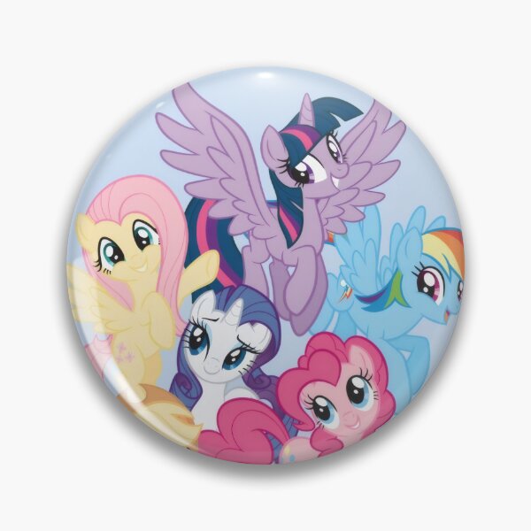 Item preview, Cute Magical Fantasy Ponies Group - Funny Little Dragon Friendship Sticker designed and sold by William Cano.