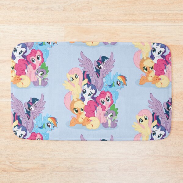 Item preview, Cute Magical Fantasy Ponies Group - Funny Little Dragon Friendship Sticker designed and sold by William Cano.