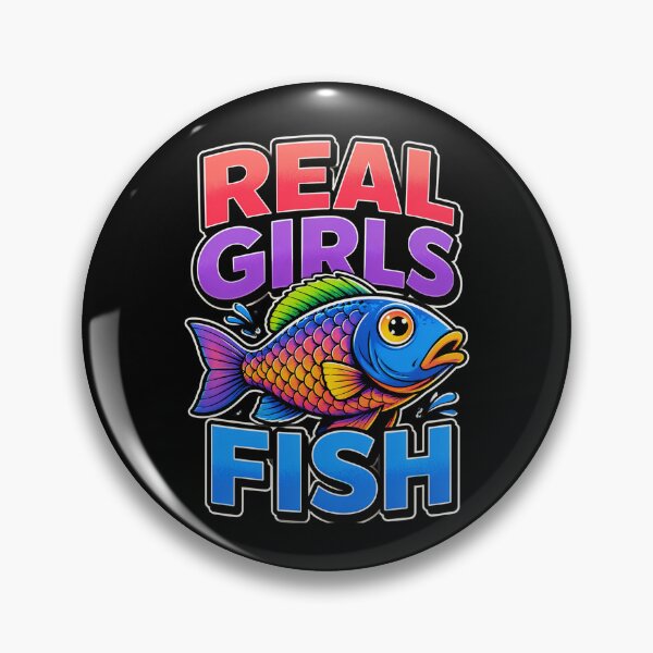 Item preview, Girls Fishing Real Girls Fish designed and sold by OlakunleOloroz.