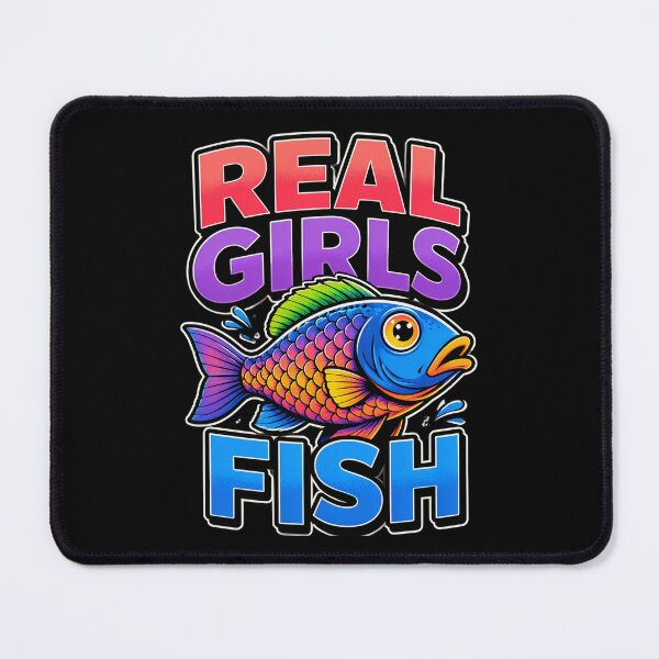 Item preview, Girls Fishing Real Girls Fish designed and sold by OlakunleOloroz.
