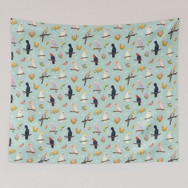 Item preview, Cockatoos Pattern designed and sold by JasperAndPudArt.