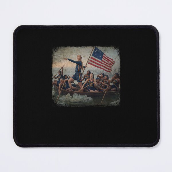 Item preview, Sophie Cunningham Caitlin Clark Crossing The Delaware Indiana Basketball designed and sold by ArtCreations79.