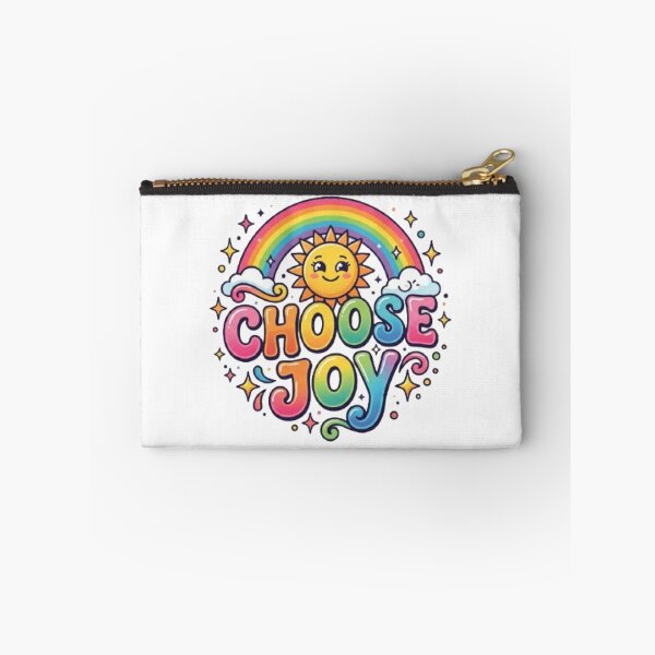 Item preview, Choose Joy Retro Typography T-Shirt | Colorful Positive Quote | Happy Aesthetic Graphic Tee designed and sold by Faisal  Shah.