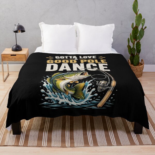 Item preview, Gotta Love A Good Pole Dance, Fishermen Fishing Fish Angler designed and sold by OlakunleOloroz.