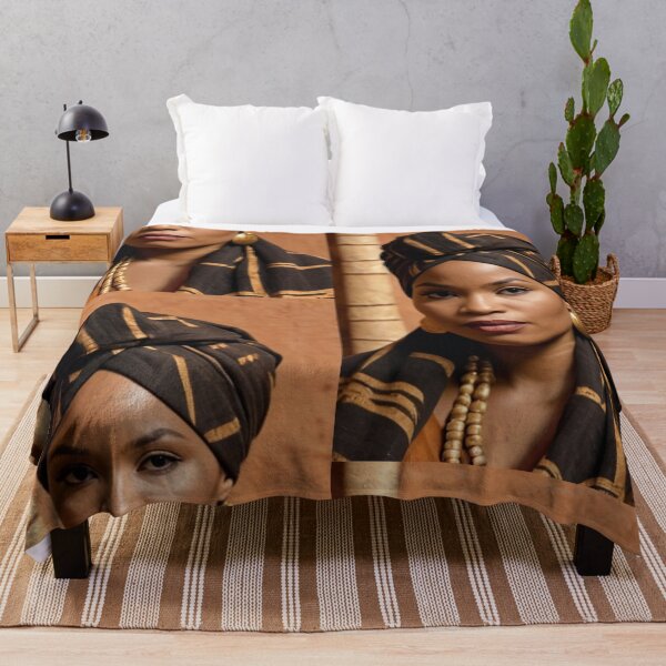 Item preview, Art - Afro-Bohemian Woman, African Elegance and Tradition designed and sold by Beat-It.