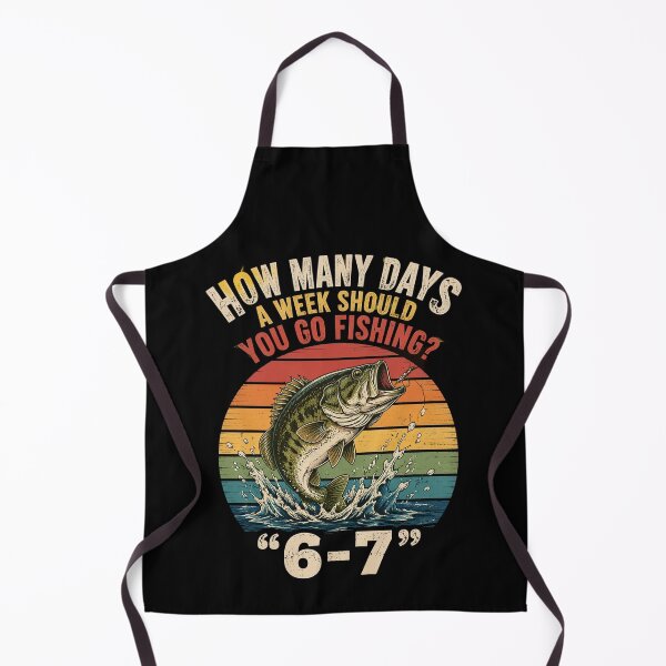 Item preview, How Many Days A Week Should You Go Fishing 6 7 Boys Fishing designed and sold by OlakunleOloroz.