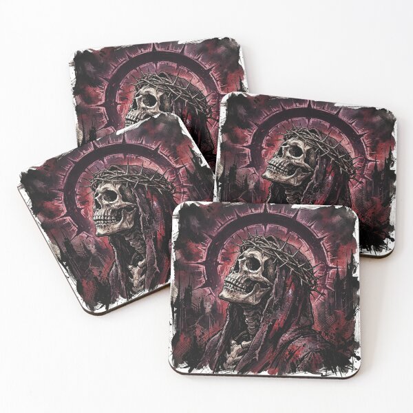 Item preview, Crown of Thorns Skull designed and sold by BHP Studio.