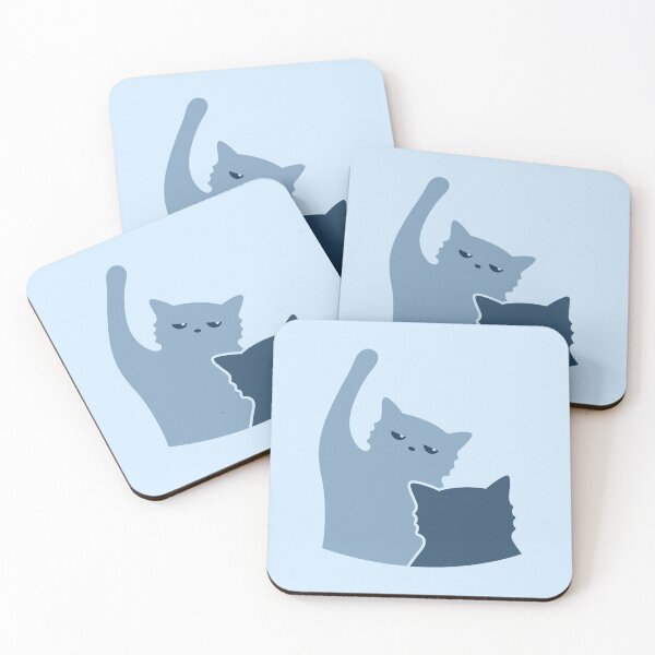 Item preview, Scary Cat Threatens to Bop Another Cat designed and sold by Sollomio.