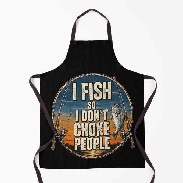 Item preview, I Fish So I Dont Choke People Fun Hilarious Saying Fishing designed and sold by OlakunleOloroz.