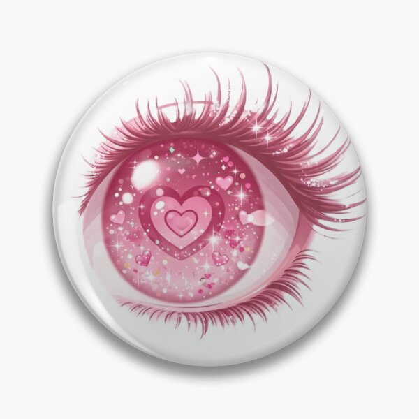 Item preview, Pink Heart Eyes Anime designed and sold by Rama KLK.