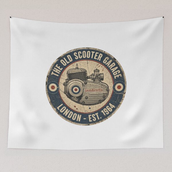 Item preview, The Old Scooter Garage. designed and sold by RetroPaul63.