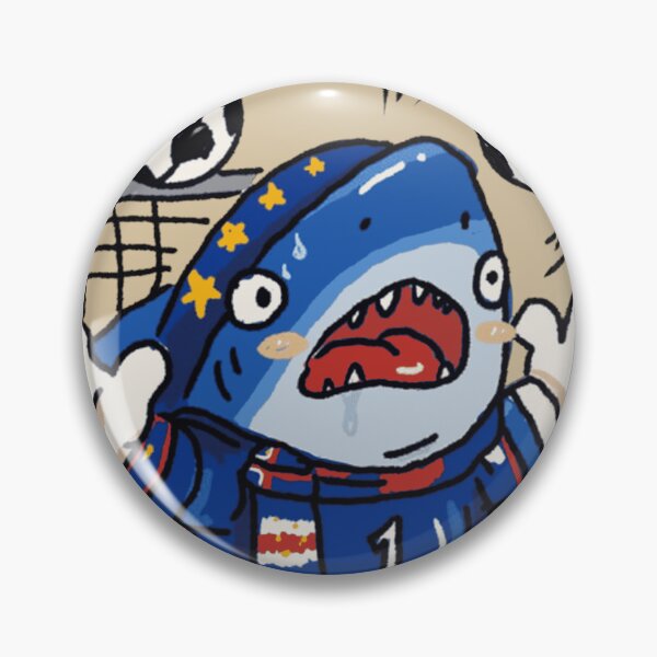 Item preview, God Mode Juggling Soccer Shark designed and sold by FinGoalieCo.