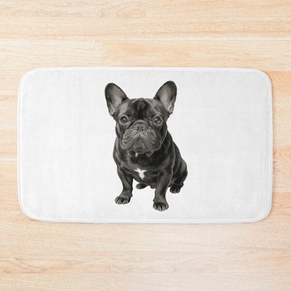 Item preview, Realistic Frenchie Dog Portrait Cute French Bulldog Art designed and sold by shallia.
