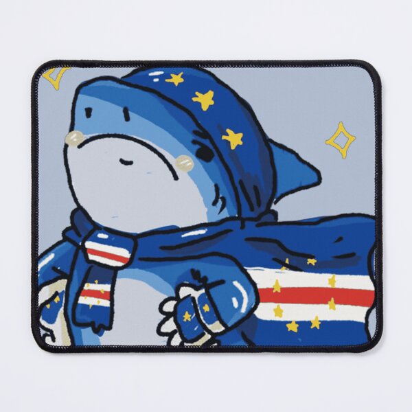 Item preview, Tiny Island Big Heart Cape Verde Shark designed and sold by FinGoalieCo.