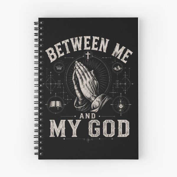 Item preview, Between Me and My God – Vintage Praying Hands Christian Faith T-Shirt Design designed and sold by Obiechefu.