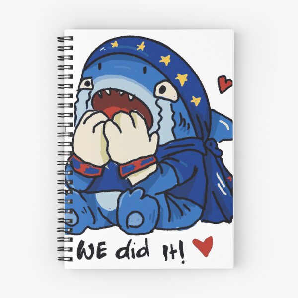 Item preview, We Did It Crying Victory Shark designed and sold by FinGoalieCo.