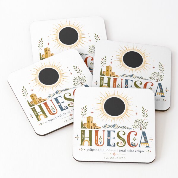 Item preview, Huesca Total Solar Eclipse 2026 designed and sold by Beyond Destinations.