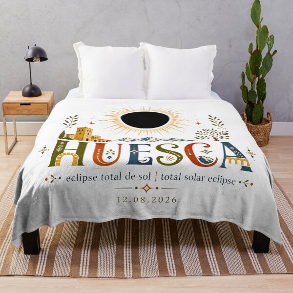 Item preview, Huesca Total Solar Eclipse 2026 designed and sold by Beyond Destinations.